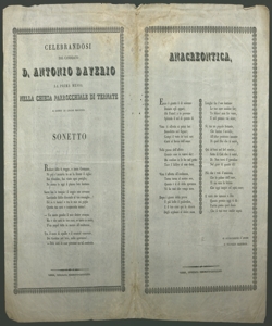 Celebrandosi dal candidato Antoni Daverio