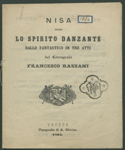 Nisa ossia lo spirito danzante