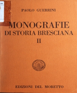 Iscrizioni delle chiese di Brescia / Paolo Guerrini.