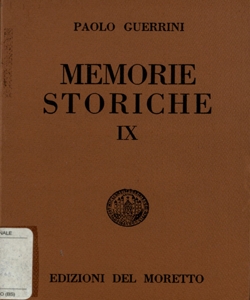 9: Memorie storiche della diocesi di Brescia / Paolo Guerrini