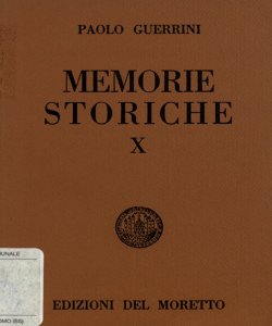 10: Memorie storiche della diocesi di Brescia / Paolo Guerrini