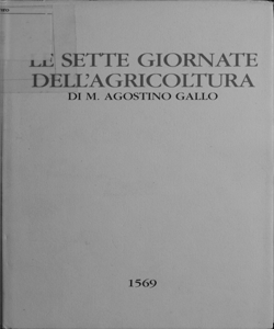 Vol. 2: Le sette giornate dell agricoltura