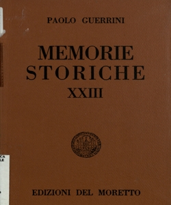 23: Memorie storiche della diocesi di Brescia / Paolo Guerrini