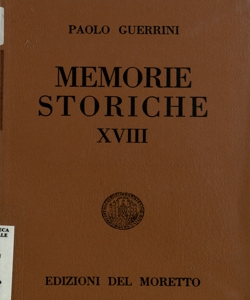 18: Memorie storiche della diocesi di Brescia / Paolo Guerrini