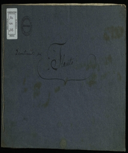 Divertimenti per Flauto e Piano-Forte / composti espressamente pel dilettante Sig.r Francesco Nutti da Pietro Piozzi