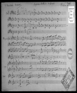 Capriccio brillante per pianoforte / F. Mendelssohn