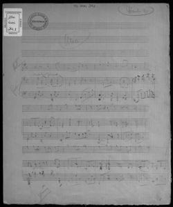Aria [per violino e pianoforte]