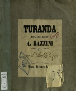 [2]: Turanda / musica del maestro A. Bazzini