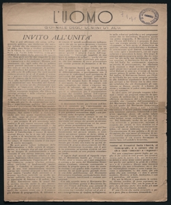 L'Uomo giornale degli uomini d'Italia