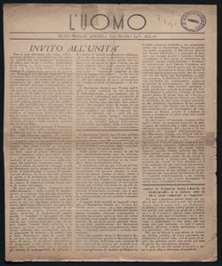 L'Uomo giornale degli uomini d'Italia