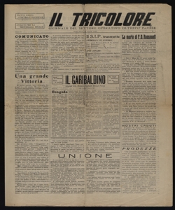 Il tricolore giornale del settore operativo Oltrepo' pavese