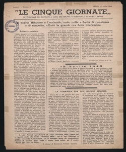 Le cinque giornate settimanale dei patrioti a cura dei Gruppi di Resistenza ticinesi-lariani