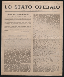 Stato operaio proletari di tutti i paesi, unitevi|