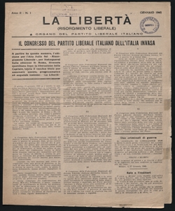 La libertà Risorgimento liberale