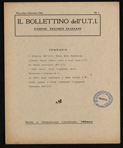 Il bollettino dell'UTI Unione tecnici italiani