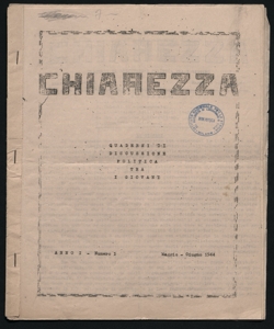 Chiarezza quaderni di discussione politica tra i giovani