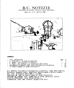 B.C. NOTIZIE - 4, n. 2 - aprile 1987
