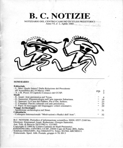 B.C. NOTIZIE - 6, n. 2 - aprile 1989