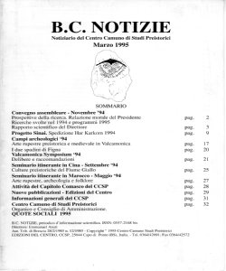 B.C. NOTIZIE - Marzo 1995