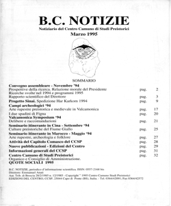 B.C. NOTIZIE - Marzo 1995