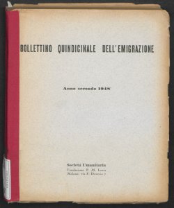 Bollettino quindicinale dell'emigrazione (1948)