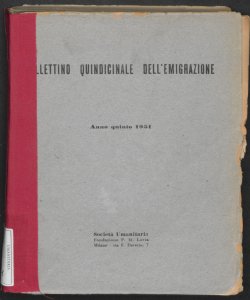 Bollettino quindicinale dell'emigrazione (1951)