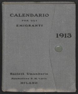 Calendario per gli emigranti 1913