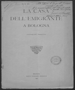 La Casa dell'emigrante a Bologna. Vicende del progetto / Enrico Bassi