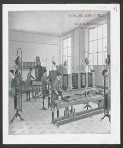 Scuola del Libro. Sezione diurna di tirocinio (1924-25). 