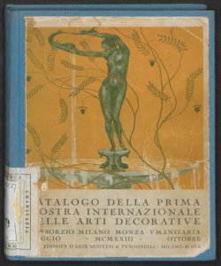 Prima Mostra internazionale delle arti decorative Consorzio Milano-Monza-Umanitaria