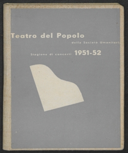 Teatro del Popolo: Stagione concerti 1951-52