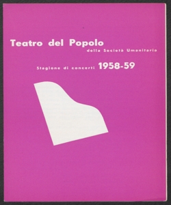 Teatro del Popolo: Stagione concerti 1958-66