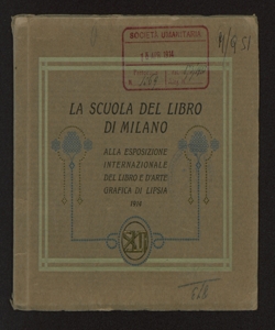 La Scuola del Libro di Milano alla Esposizione internazionale del libro e d'arte grafica di Lipsia (1914)