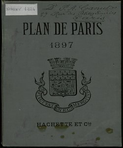 Plan de Paris dressèe par A. Voullemin