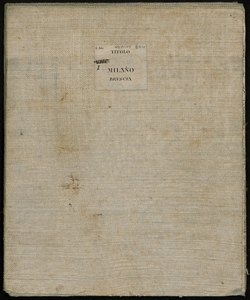 Carta amministrativa del Regno d'Italia co' suoi stabilimenti politici, militari, civili e religiosi e con una parte degli Stati limitrofi. Costrutta nel Deposito della guerra per ordine del Ministro della Guerra e Marina nell'anno 1811 incisa sotto la vigilanza di G. Bordiga. Aggiunta e corretta nell'anno 1813 [Parte XII, retro]