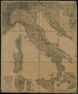 Carta generale d'Italia [Verso]