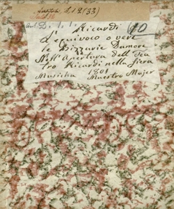 L'equivoco ovvero le bizzarie dell'amore Dramma giocoso per musica da rappresentarsi nell'apertura del Teatro Riccardi nella Fiera 1801 [la poesia è del cittadino Giuseppe Foppa veneziano] [la musica è del celebre maestro Simone Mayer]