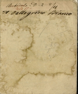 Il pellegrino bianco o siano i due savoiardi ballo in tre atti da rappresentarsi nel Teatro della Nobile Società di Bergamo il carnovale 1828-29 composto dal signor Giuseppe Villa