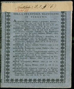 Semiramide Melo-dramma tragico da rappresentarsi nel Teatro Riccardi in Bergamo in occasione della Fiera d'Agosto 1826 [musica di Gioachino Rossini]