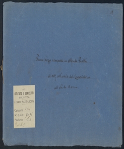 Primo pezzo composto / da Alfredo Piatti