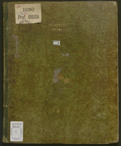 Anna Bolena : Pezzi scelti / del M. G. Donizetti ; ridotti per due violini, viola e violoncello o fagotto dal Maes. Giacomo Panizza 