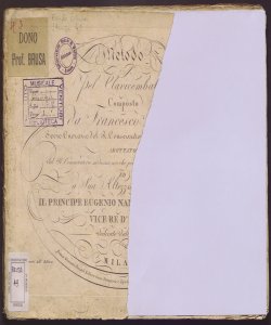 Metodo per Clavicembalo / Composto da Francesco Pollini 