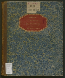 Torquato Tasso : per due violini, viola e violoncello / musica del cavaliere Donizetti ; ridotta da F. B. Squarzoni