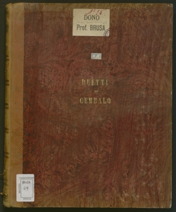 È ver? sei d'altri? : duetto finale 1° da La battaglia di Legnano / di Giuseppe Verdi ; riduzione per pianoforte e violino di Emanuele Muzio