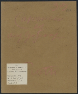 Capriccio sopra des Airs Gascons : Londra 11 Febbraio 1851 / A. Piatti