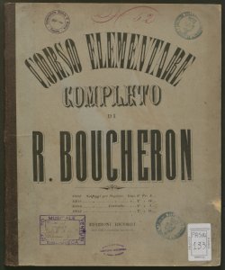 Corso elementare completo di lettura musicale in brevi solfeggi per Soprano / Raimondo Boucheron