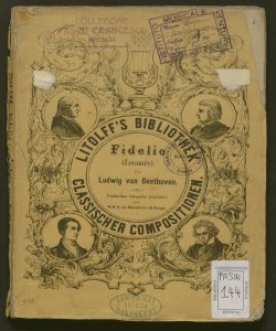 Fidelio (Leonore) : Opéra en deux actes / L.v. Beethoven ; traduction francaise rhythmée par A. van Hasselt et J.B. Rongé