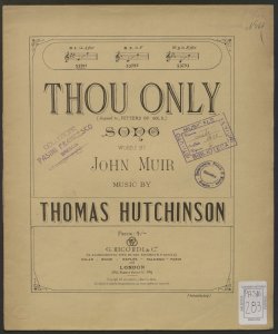 Thou only : (sequal to 