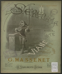 Serenata del viandante / poesia di Francesco Cappée ; versione di A. Zanardini