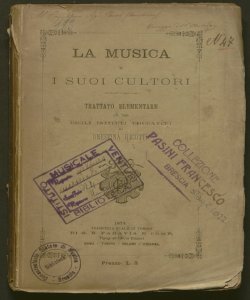 La musica e i suoi cultori : trattato elementare ad uso degli istituti educativi / di Onestina Ricotti